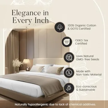 Luxury Organic Cotton Queen Bed Sheets for Comfort