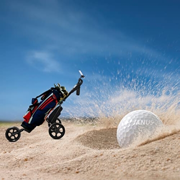 JANUS Golf Cart - Lightweight Foldable Golf Push Cart