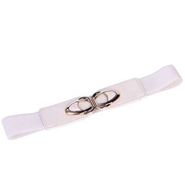 Beltox Women's Fashion Stretch Cinch Belt for 30-51 Inch Waist
