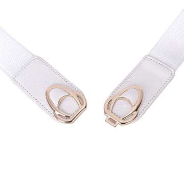 Beltox Women's Fashion Stretch Cinch Belt for 30-51 Inch Waist