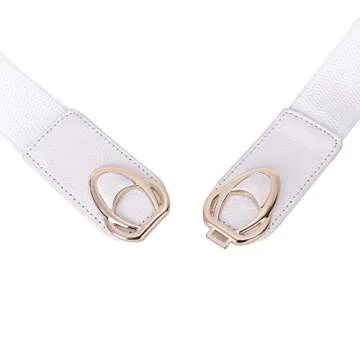 Beltox Women's Fashion Stretch Cinch Belt for 30-51 Inch Waist