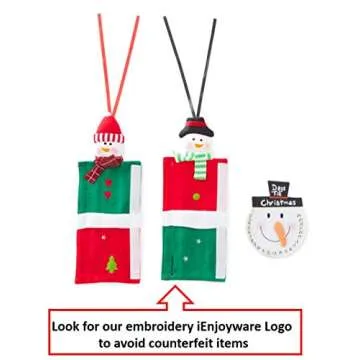 ienjoyware Snowman Kitchen Appliance Decoration Set