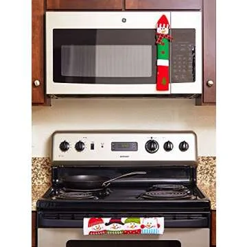 ienjoyware Snowman Kitchen Appliance Decoration Set