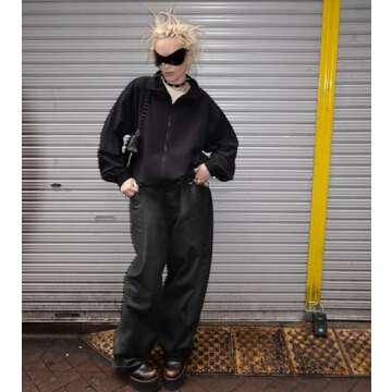 GUVIVI Futuristic Sunglasses for Men Women Oversized Wrap Around Shield Fashion Superhero Chic Mask Sun Glasses Shades