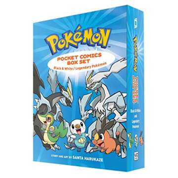 Pokémon Pocket Comics Box Set: Black & White / Legendary Pokémon - Adventure Awaits!