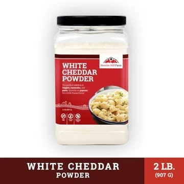 Hoosier Hill Farm White Cheddar Cheese Powder, 2LB (Pack of 1)