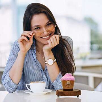 DreamBundle's Novelty Socks + Gift Package "If You Can Read This, Bring Me Coffee" (Coffee Edition! - Pink)