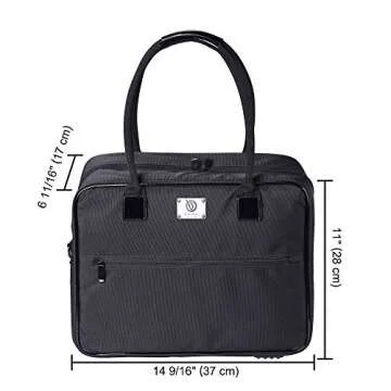 BYOOTIQUE Makeup Train Case for Travel Artists and Organizers