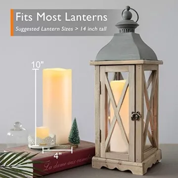 Waterproof Outdoor Flameless Candles with Remote Timer