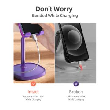 LISEN Adjustable Phone Stand for All Mobile Devices