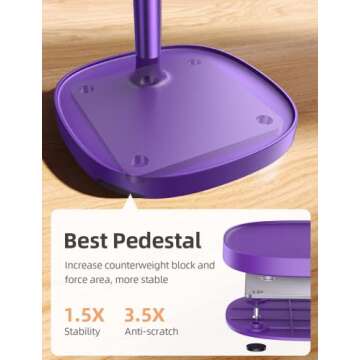 LISEN Adjustable Phone Stand for All Mobile Devices