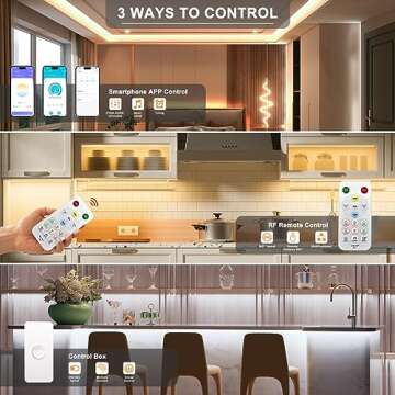 PAUTIX COB LED Strip Light - Tunable Brightness and Colors