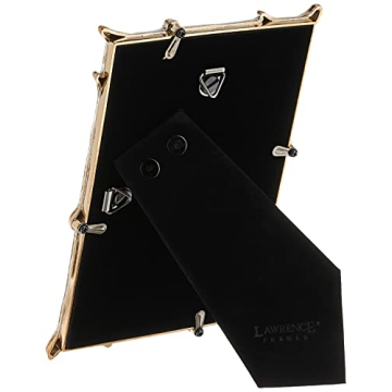 Elegant Gold Metal 4x6 Photo Frame with Branch Design