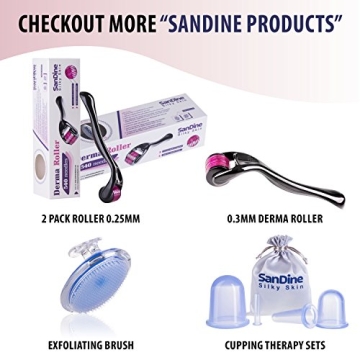 Microneedle Derma Roller for Youthful Radiant Skin