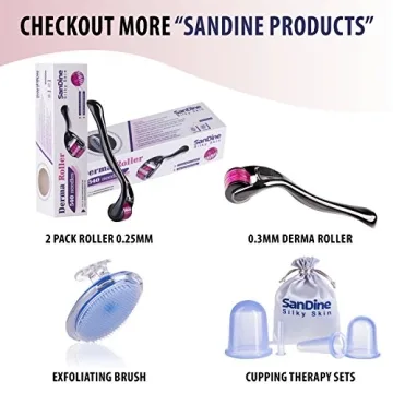 Microneedle Derma Roller for Youthful Radiant Skin