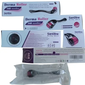 Microneedle Derma Roller for Youthful Radiant Skin