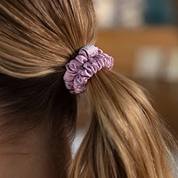 Sweet Pea Slip Silk Scrunchies 6-Pack Hair-Friendly Luxury
