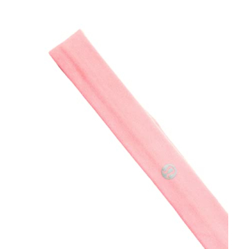 Lululemon Azalea Pink/White Cardio Headband for Active Use
