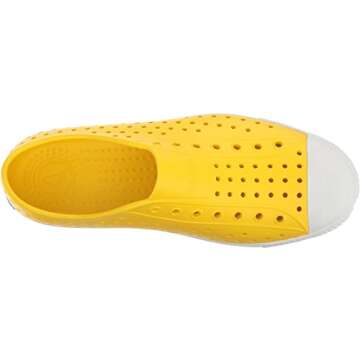 Native Shoes, Jefferson Child, Kids Lightweight Sneaker, Crayon Yellow/Shell White, 3 M US Little Ki...