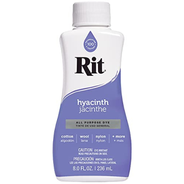 RIT All-Purpose Liquid Dye - Hyacinth 8-Ounce, Perfect for DIY Projects!