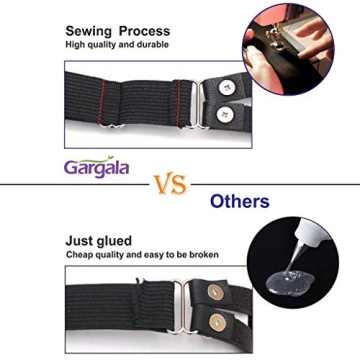 GARGALA Plus Size Leather Thigh Garter Belt for Women