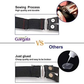 GARGALA Plus Size Leather Thigh Garter Belt for Women