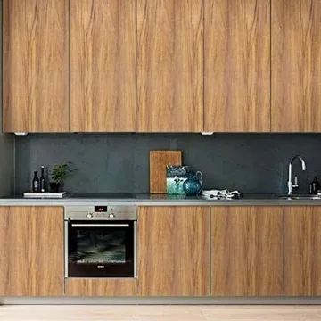 COSNIGHT Wood Grain Contact Paper Self Adhesive Wallpaper