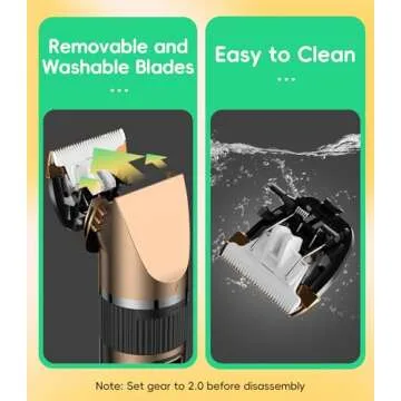 Gvber Dog Grooming Kit for Easy Pet Grooming