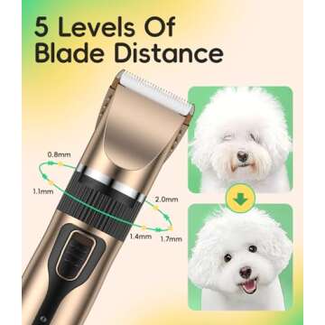 Gvber Dog Grooming Kit for Easy Pet Grooming
