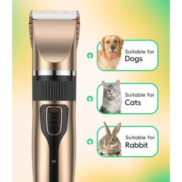 Gvber Dog Grooming Kit for Easy Pet Grooming