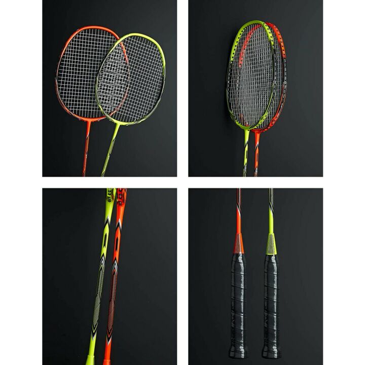 Carbon Fiber Badminton Rackets for Gym and Home