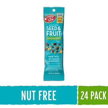 Enjoy Life Foods Seed and Fruit Mix, Peanut Free Trail Mix, Mountain Mambo, 39.12 Ounce (Pack of 24)