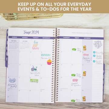 Bloom Daily Planners Classic Sticker Sheets - 708 Stickers!