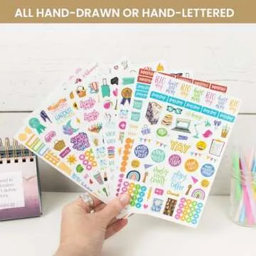Bloom Daily Planners Classic Sticker Sheets - 708 Stickers!