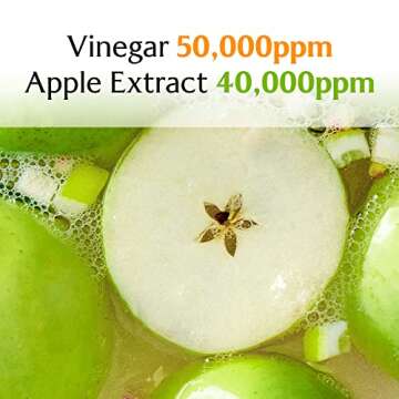 LA'DOR Apple Cider Vinegar Clarifying Treatment w/Tea Tree Sub-Acidic pH-balanced - Glossy Shine Refreshing for Greasy Dandruff Oily Scalp Hair Free of Silicone Paraben Sulfate 5.07 Fl Oz LADOR Korea