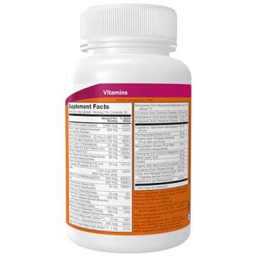 NOW Foods Eve Women's Multivitamin with Superfruits 120 Veg Capsules