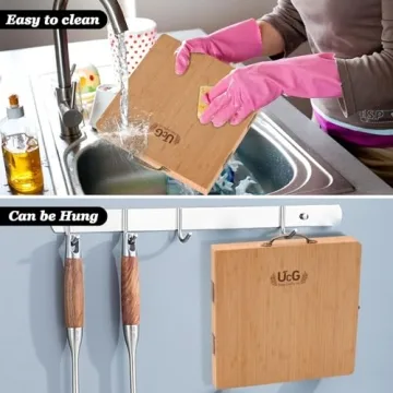 Bamboo Charcuterie Board Set - Unique Gift for Entertaining