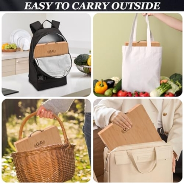 Bamboo Charcuterie Board Set - Unique Gift for Entertaining