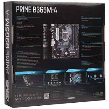 Asus PRIME B365M-A Motherboard with Aura Sync RGB Lighting