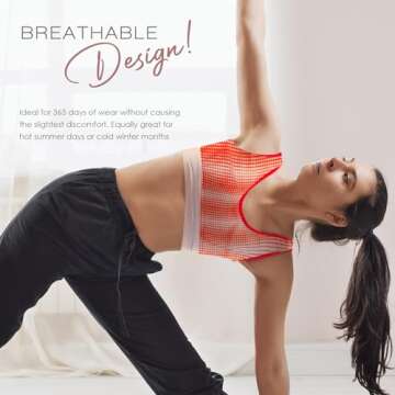 Alyce Ives Intimates Seamless Girls Sports Bra, Pack of 6- Racerback Training Bras for Girls