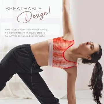 Alyce Ives Intimates Seamless Girls Sports Bra, Pack of 6- Racerback Training Bras for Girls