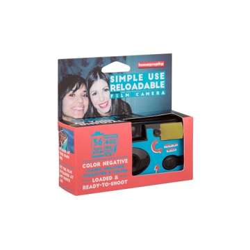 Lomography Simple Use Reloadable Camera Color Negative 400 Film