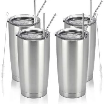 Lifecapido Travel Tumblers - Insulated & Stylish