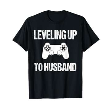 Engagement for Groom Video Game Lovers T-Shirt
