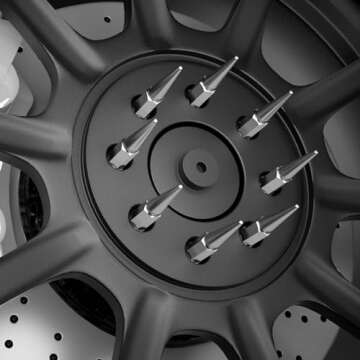 DYNOFIT 14x1.5 Wheel Spike Lug Nuts for Chevy and Ford