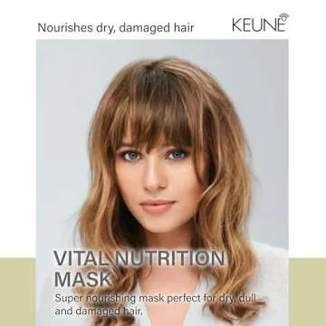 Keune Care Vital Nutrition Mask, Deep Moisturizing & Restorative Treatment for Dry or Damaged Hair, ...