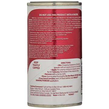 SoftSheen-Carson Magic Razorless Shaving for Men, Magic Extra Strength Shaving Powder, for Coarse Te...