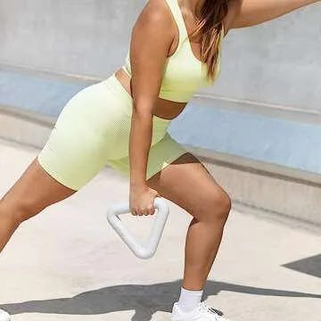 Fitfiu Ergonomic Triangular Kettlebell for Effective Workouts