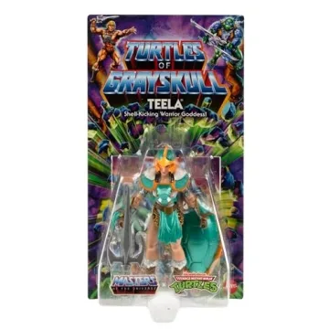MOTU Origins Teela Action Figure TMNT & MOTU Crossover Collectible