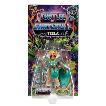 MOTU Origins Teela Action Figure TMNT & MOTU Crossover Collectible